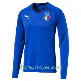 Billige Fotballdrakter Italia Hjemmedraktsett 2018 Langermet